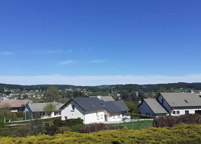 Villa Haute-loire Belle Maison Neuve Plain-pied 4 Etoiles Avec Parc Arbore Clos